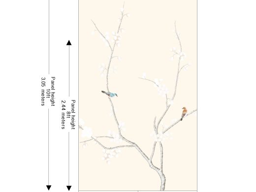 Fruits 281602 - 3ft x 10ft high panel